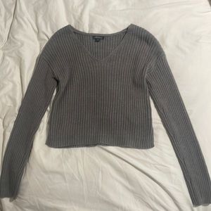 wild fable target brand gray sweater